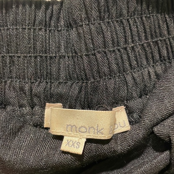 Monk & Lou Wide Leg Pinstripe Pants - Size XXS - Picture 3 of 7